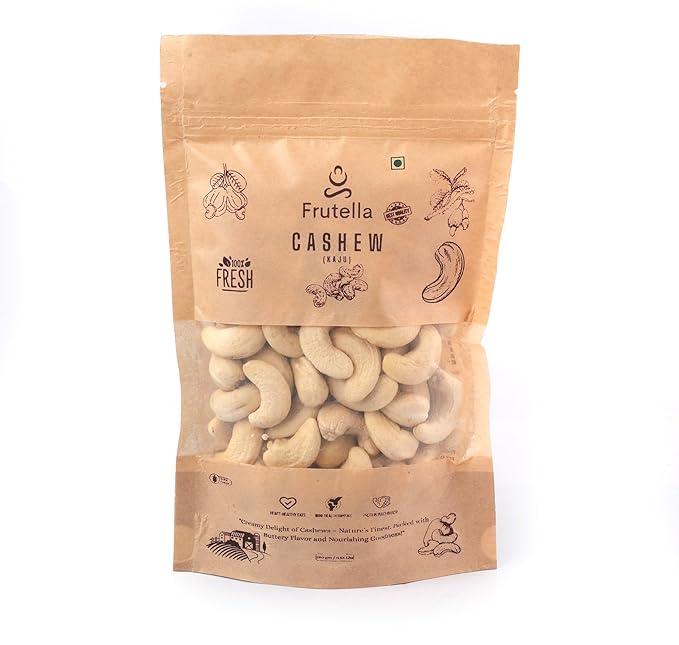 Narayan Traders Premium Cashew Nuts W240 Grade – 200g | Handpicked, Fresh & Crunchy Kaju | High Protein Healthy Snack | Vacuum Packed Zip-Lock Pouch | Gluten-Free Dry Fruit