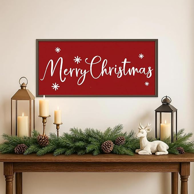 Christmas Stencils for Window Glass Large Christmas Stencils for Crafts Reusable Xmas Forest Deer Holiday Stencil for Painting on Wood Door Mats Fabrics Decor