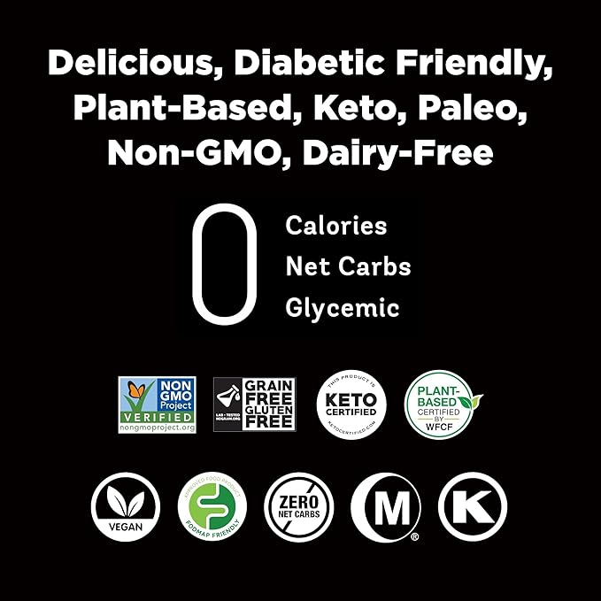 RxSugar Swealthy Stix | 30 Zero Sugar Candy Sticks Packs | Allulose sweetener | 0 Calorie, 0 Net Carbs, 0 Glycemic | Diabetes-Safe | Keto Certified | Non-GMO Project Verified | Gluten-Free Certified | Plant-Based