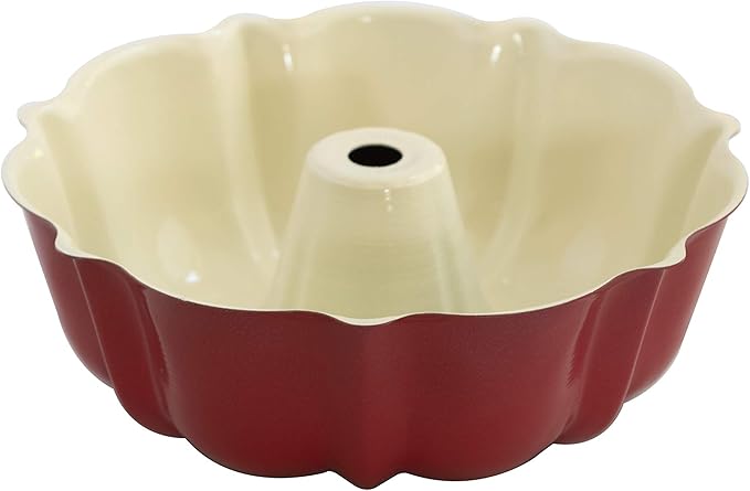 Nordic Ware Formed Bundt, 6 Cup, Red