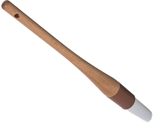 SPARTA 4040000 Nylon Round Brush, Dishwasher Safe With Nylon Bristles, 1 Inch, Brown, (Pack of 12)