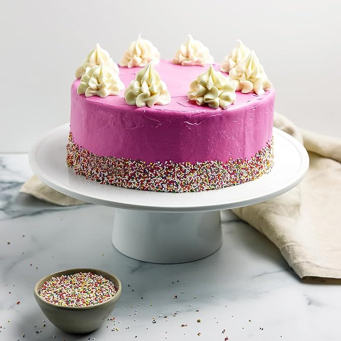 Color Kitchen Nonpareil Confetti Sprinkles Natural Ingredients Baking Cake Decorations, Ice Cream, Cookie, Artificial Dye-free, Plant-Based Colors, Gluten-Free, Non-GMO, No Hydrogenated Oils, Soy-Free, Kosher, 3 OZ (Pack of 6)
