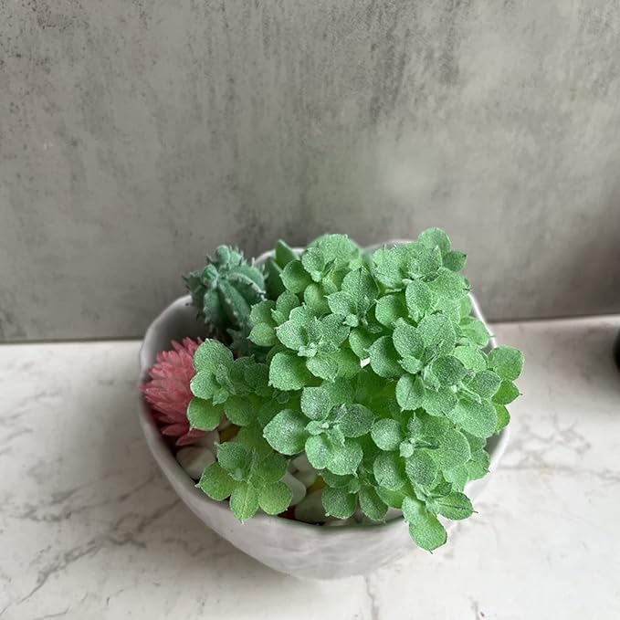Geometric Flower Pot Silicone Mold Succulent Planter Vase Cactus Concrete Mold Epoxy Resin Candle Pen Holder Plaster Cement Clay Mould (Bowl Shape)