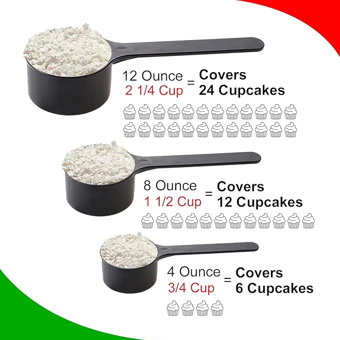 Christmas Sprinkles - Holiday Sprinkles For Baking And Decorating - A Variety Of Bulk Sprinkles Sure To Fit Every Baking Need For The Holidays - 4 Ounce Variety (Snowflakes)