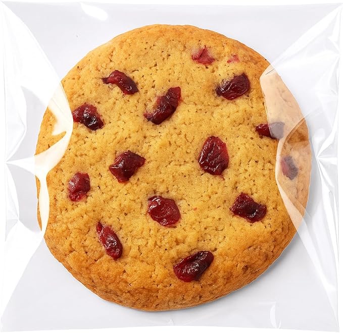 4x4 Inch Cookie Bags, 120 Pcs Clear Self Sealing Cellophane Treat Bags for Candy, Jewelry, Gift Wrapping, Party Favors, Crafts, Cookie Wrappers Self Adhesive