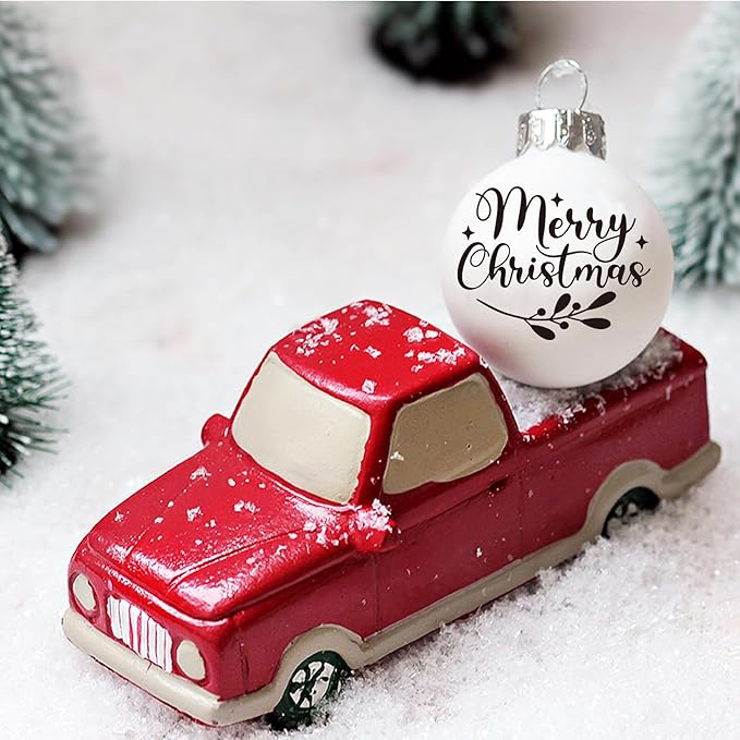Small Christmas Stencils for Painting on Wood Reusable 4in Round Small Holiday Merry Christmas Stencils Ornament Stencil for Wood Cards Scrapbook Journal Cookie Glass (20pcs Words 4in Round)