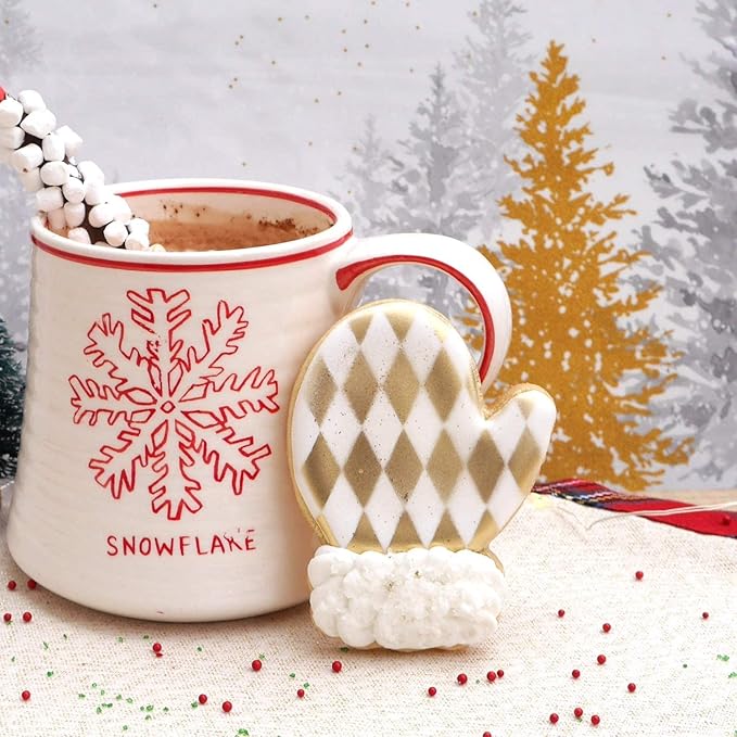 Mitten Cookie Cutter - Stainless Steel - Dishwasher Safe (Mitten)