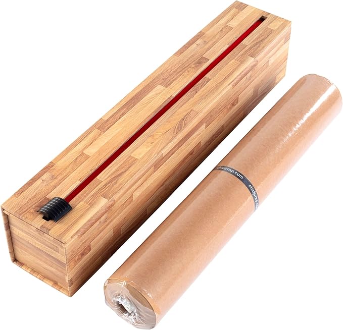 ChicWrap Culinary Parchment Paper Extra Large Refill Roll - 15" x 164', 205 Sq Ft - Professional Grade Parchment for Butcher Block Dispensers Only - For Cooking and Baking - Kosher Certified
