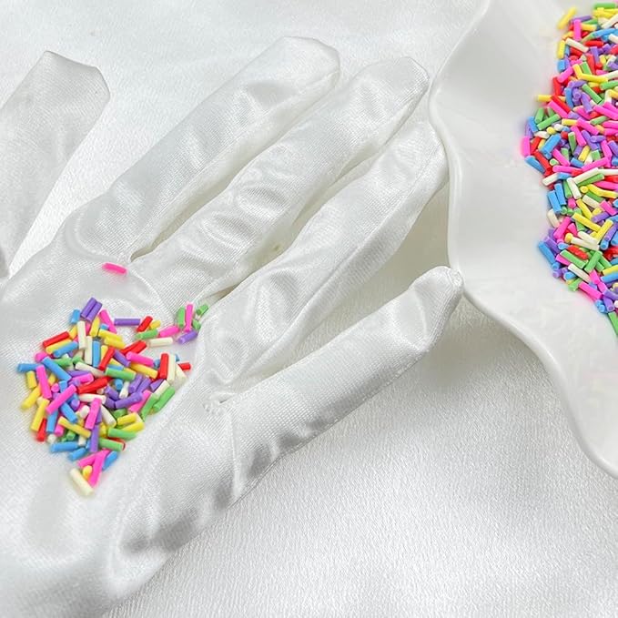 150g Fake Sprinkles Resin Sprinkles Clay Sprinkles Fake Candy Sprinkles Polymer Sprinkles Polymer Clay Slices for Resin Nail Slime Scrapbook DIY Art Crafts Making(254-mixed Color 6)