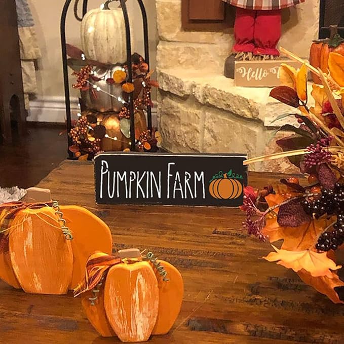 Fall Stencils for Painting on Wood - Pumpkin & Thanksgiving Stencils for Porch Signs & Canvas