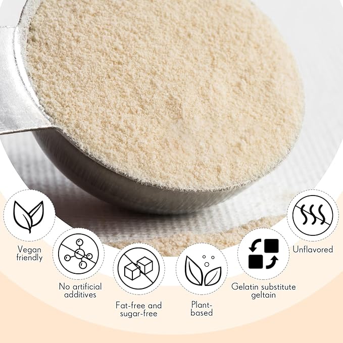 Besway Agar Agar Powder 5 oz, 100% Natural Red Algae, Gelatin Substitute, Vegan Halal Gluten-free, Non-GMO, Sugar-free, Unflavored Plant-based for Cooking Baking, Product of China