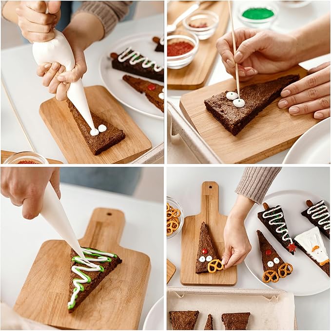 Piping Bags Disposable Pastry Bags 12 Inch 100PCS Thicken and Non-Slip Icing Bags Tipless Frosting Piping Bag for Cake, Cream Frosting and Cookie Decoration Supplies
