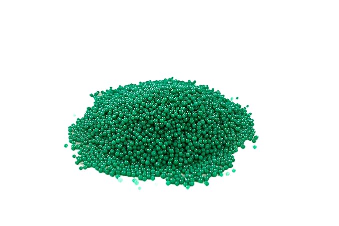 Bakerpan Green Nonpareils Sprinkles - 7 Ounces Green Sprinkles for Cake Decorating, Edible Nonpareils for Cupcakes, Ice Cream (Made in USA)