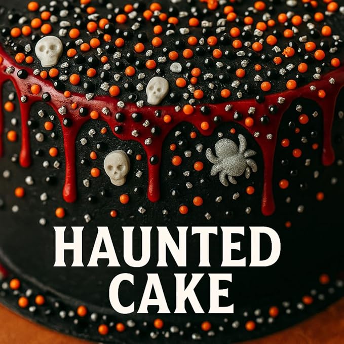 Confect Halloween Edible Sprinkles Bottle | Spooky Cake Decorations for Halloween Cupcakes, Cookies, Treats | Festive Sprinkle Mix for Baking – Witch, Ghost, Pumpkin Shapes – 4.2 Oz (HLWNBOX-BT-12)