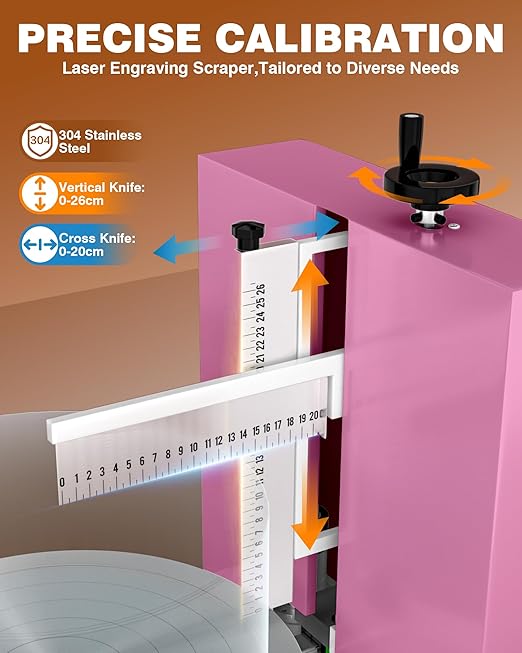 PYY Cake Decorating Machine - Automatic Cake Cream Spreading Machine for 4-12 Inch Cake Icing Machine 60-320 RPM with Graduated Scrapers Electric Cake Turntable for Decorating Cake Frosting Machine