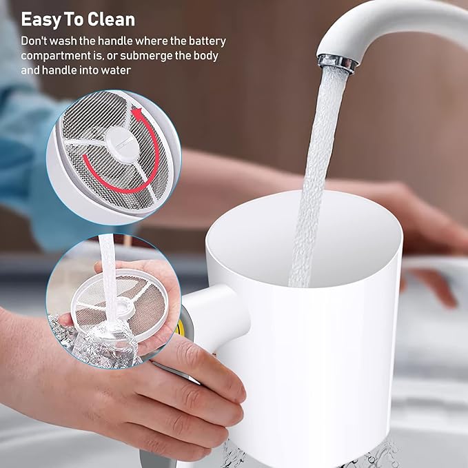 Electric Flour Sifter, Battery Operated Flour Sieve, Handheld Cooking Tool for Cooking and Pastry Baking