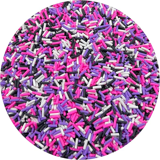 150g Fake Sprinkles Resin Sprinkles Clay Sprinkles Fake Candy Sprinkles Polymer Sprinkles Polymer Clay Slices for Resin Nail Slime Scrapbook DIY Art Crafts Making(252-mixed Color 4)