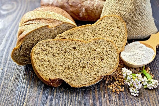 Food to Live - Organic Whole Grain Buckwheat Flour, 20 Pounds - Non-GMO, Kosher, Unbleached, Unbromated, Unenriched, Stone Ground, Powder, Meal, Sirtfood, Bulk