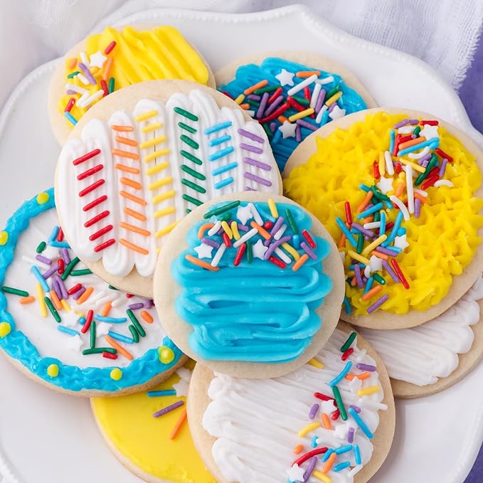Sweets Indeed Bulk Rainbow Sprinkles – 1.2 lb Premium Decorating Mix | Ideal for Cakes, Cookies, Cupcakes & Holiday Baking