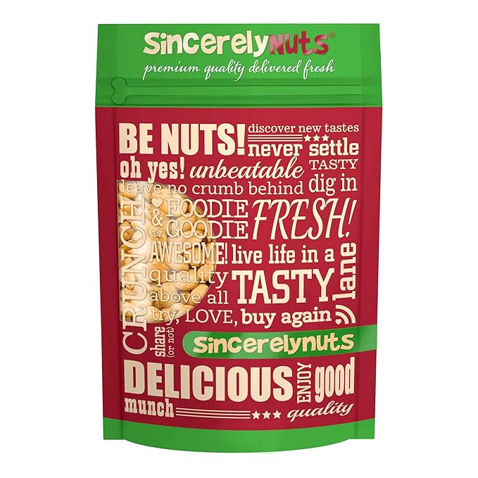 Sincerely Nuts – Blanched Peanuts Roasted and Unsalted | Three Lb. Bag | Deluxe Kosher Gluten Free Snack Food | Tasty Recipe Addition | Vitamin & Mineral Nutritional Content | Gourmet Quality Nut