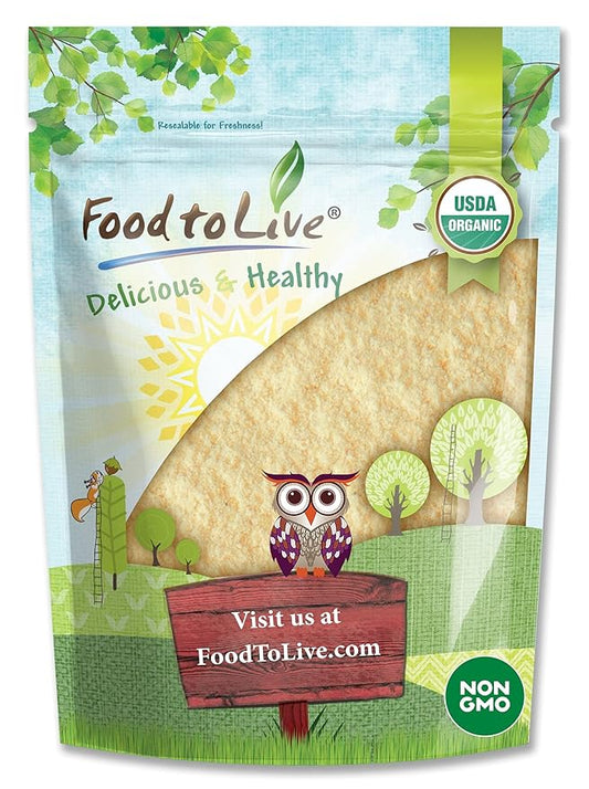 Food to Live - Organic Pineapple Powder, 1.5 Pounds - Non-GMO, Made from Raw Dried Fruit, Unsulfured, Vegan, Bulk, Great for Baking, Juices, Smoothies