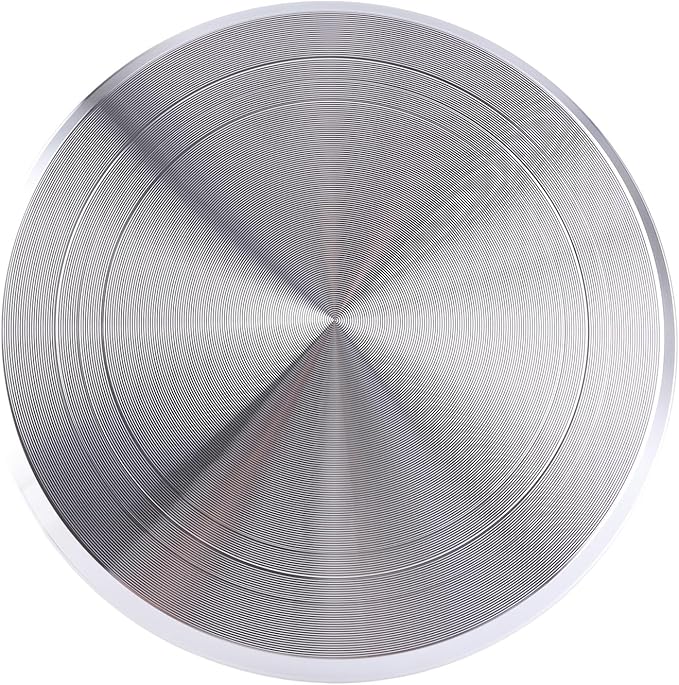Cake Stand, 12inch Aluminum Cake Turntable Rotating Revolving Decorating Stand Pastry Baking Decor Tool for Party Wedding