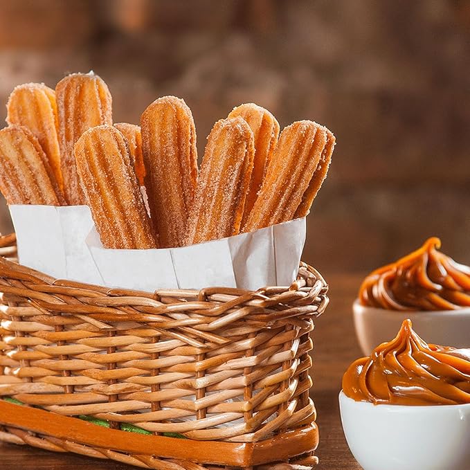 TRES ESTRELLAS, Harina preparada para Churros, Homemade, Churro Mix, Rápida y Fácil de Hacer, 17.6 oz, Pack de 12