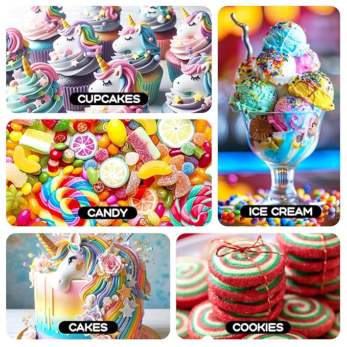 Cake Batter Flavoring Extract – 1 fl oz Concentrated Food Flavoring Oil for Baking, Candy Making, Lip Gloss & Desserts, with Glass Dropper