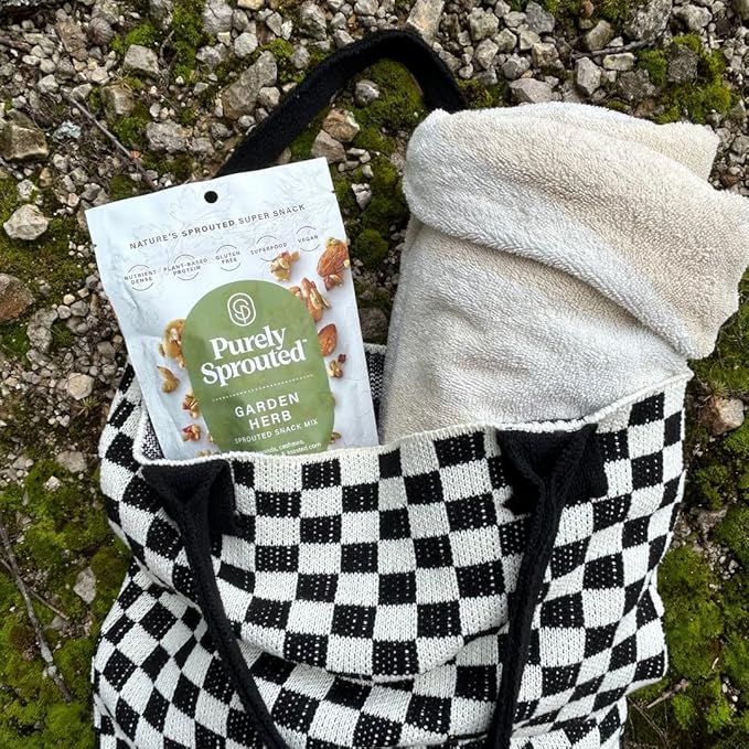 Purely Sprouted Garden Herb Snack Mix: Vegan, Gluten-Free, and Non-GMO Blend for a Healthy Crunch! (4 oz, 6 pack)