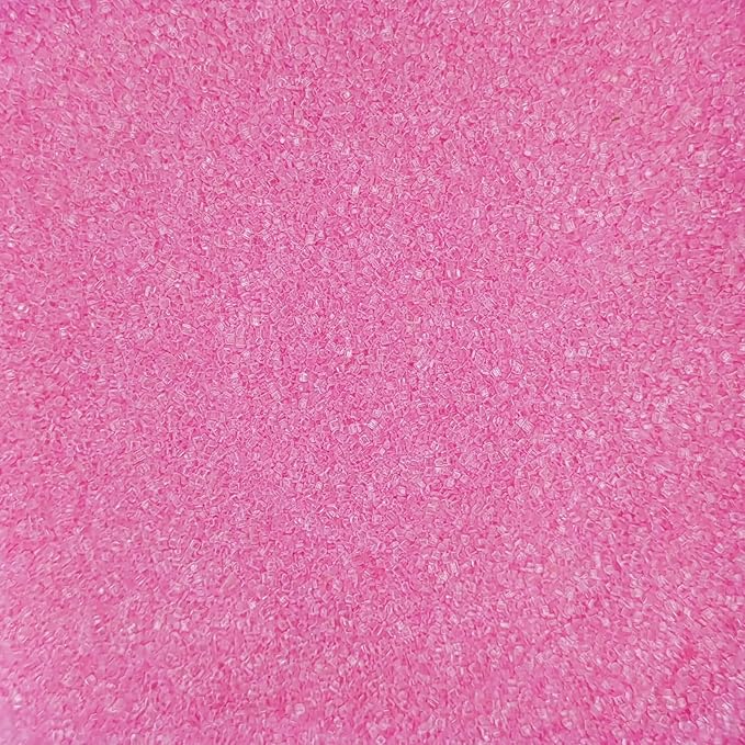 Edible Sanding Sugar Sprinkles for Cookie Decorating, Sugar Sprinkle Mix For Celebration Cakes, Cupcakes, Cookies, 3OZ (Pink)