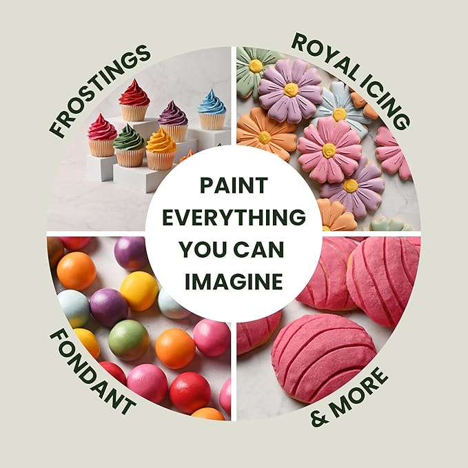 ENCO Natural Food Coloring Gel Royal Blue 1.41 oz No artifitial dyes - Vibrant colors for Icing, Buttercream, Fondant
