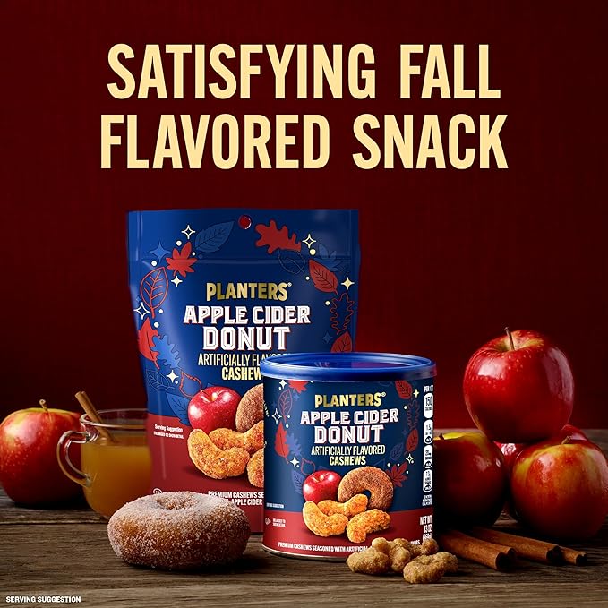 PLANTERS Apple Cider Donut Cashews 13oz