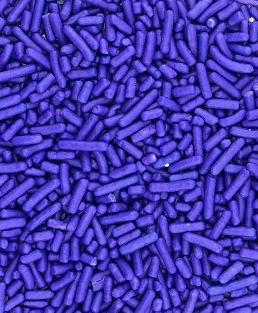 Purple Sprinkles for Baking Cakes, Cupcakes, Cookie Decorations, Ice Cream and Donut Toppings Edible Decorating Baking Supplies - 4 oz package (Purple)