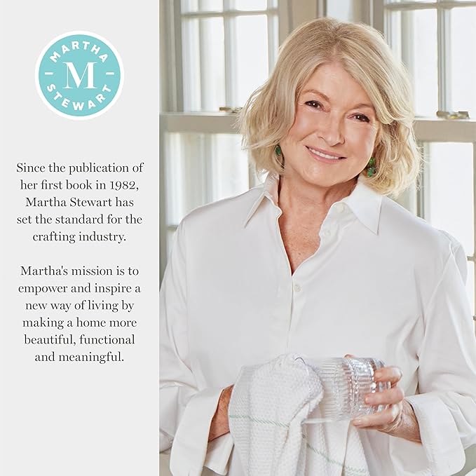 Martha Stewart, Flora and Fauna Stencils, Stamps, and Tools Kit, 13 pc