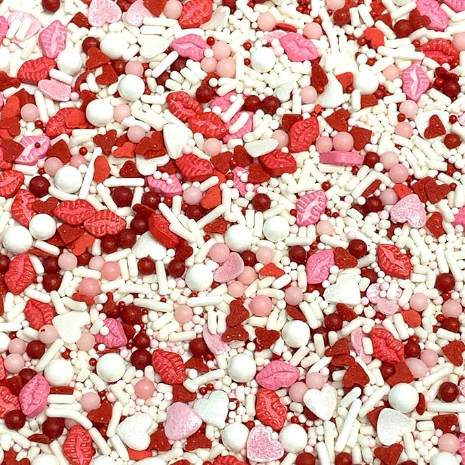 Lips & Hearts Sprinkle Mix