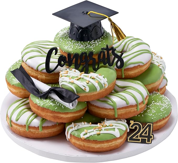 DecoPac Gold Celebration Wishes Fusion Mix Sprinkles, 26oz, Shaped Candy Sprinkles in Handheld Container, Edible Decorations For Celebration Cakes, Cupcakes, Cookies and Donuts