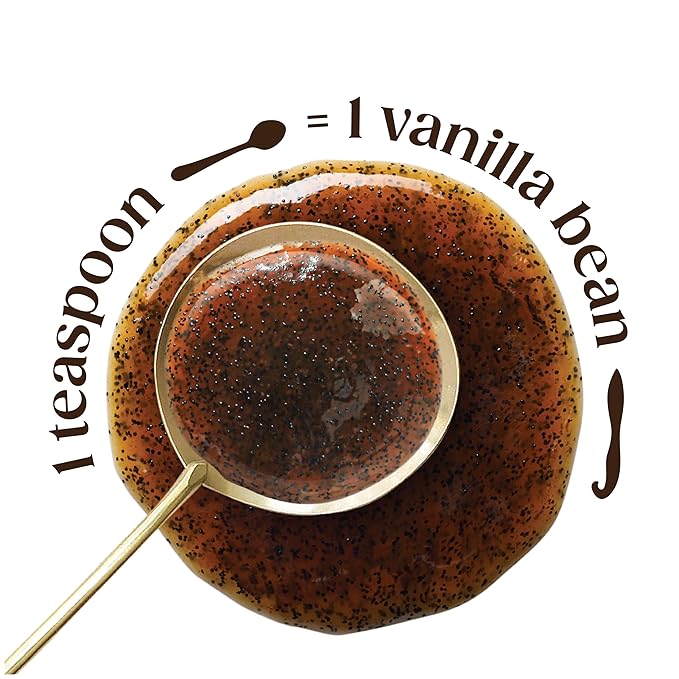 HEILALA - Pure Vanilla Bean Paste - Gourmet Madagascar Bourbon Variety, Crafted with Hand-Selected & Ethically Sourced Vanilla Pods for Baking and Dessert recipes, Gluten Free - 65g (2 Pack)
