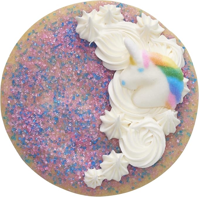 DECOPAC Cotton Candy Flavoured Sanding Sugar, 33oz, Fancy Sprinkles in Handheld Container, Edible Sprinkles For Drink Rims, Celebration Cakes, Cupcakes, Cookies