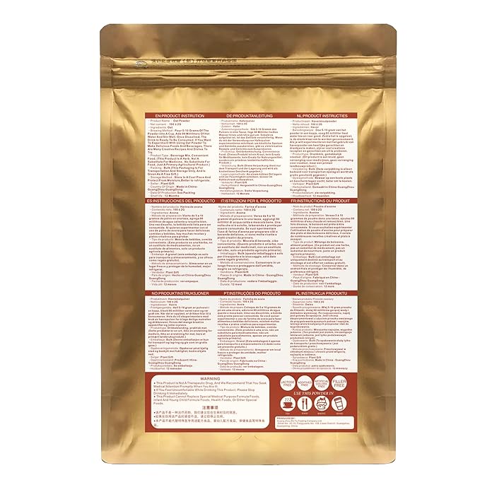 100% Natural Pure Oat Powder 100g/3.52oz 燕麦粉 Oatmeal Flour, Whole Oats Flour, For Cooking Baking Recipes & Drinks,| Free from Preservatives