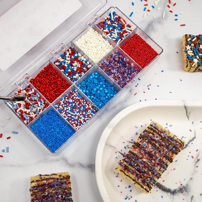 Mystic Sprinkles Sprinkle Decorating Kits (Patriotic Pride)