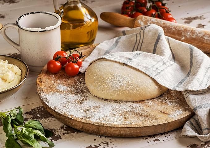 Food to Live Organic Italian Pizza Flour, 5 Pounds – Non-GMO Double Zero 00 Pizza Crust Mix, A Custom Blend of Soft Wheat Flour, Durum Wheat Semolina, and Spelt Sourdough. Unbleached, Extra Fine