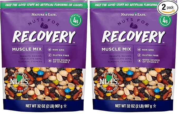 Nature's Eats Recovery, Muscle Mix, 32 Oz (Pack of 2)