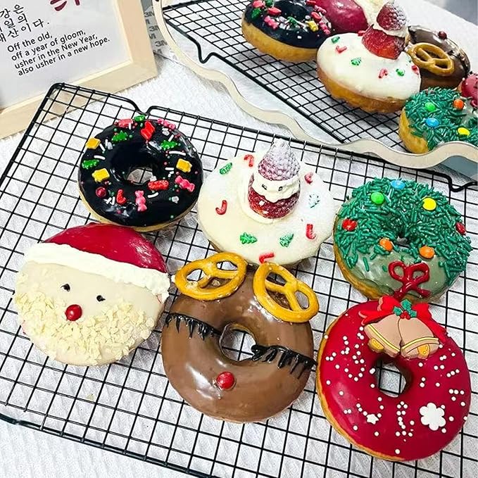 PhilaeEC Christmas Mix Sprinkle Edible for Cake Decoration Red Green White Sprinkle Cake Baking Cookie Cupcake Toppers Decoration Vanlentine Halloween Christmas Supplies