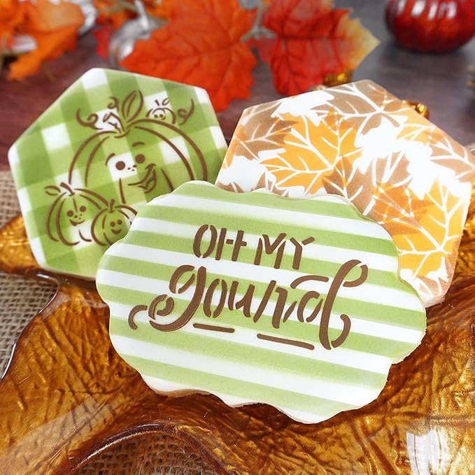 The Cookie Countess Narrow Stripe Stencil