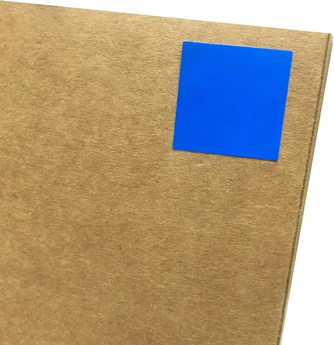 900 Pack - Colored Shape Stickers Labels, 3/4" - 4 Shapes, 5 Colors