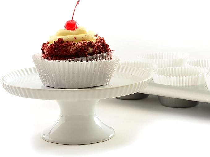 Norpro Giant Muffin Cups, White, Pack of 500