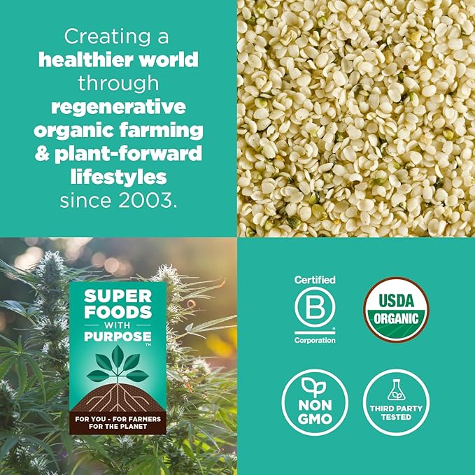 Navitas Organics Hemp Powder – Vegan Protein, Fiber & Minerals – for Smoothies, Oatmeal, Baking, Bars & More – Cold-Pressed – USDA Organic, Non GMO, Kosher, Gluten Free (12oz. Bag, 11 Servings)