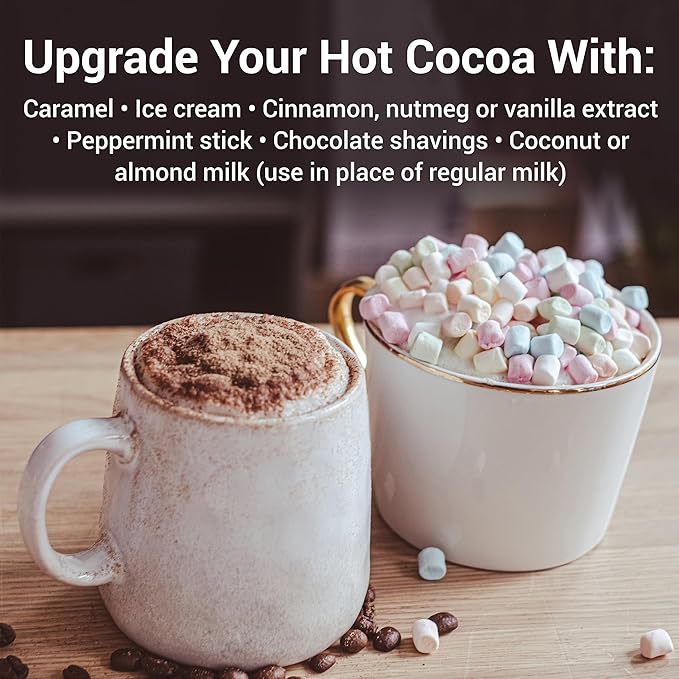 Milkboy Swiss Chocolates Gluten Free Hot Chocolate Mix for Cold or Hot Cocoa - Kosher, Vegan, Gourmet Swiss Chocolate Drink Mix, Made in Switzerland, Rainforest Alliance Certified Cocoa, 12 OZ