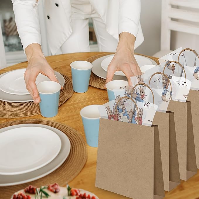 Pro Supply Global Peter Rabbit Printed Tissue Paper for Gift Bags or Boxes and Wrapping - Baby Shower Bulk Decorative Art Tissue Paper for Packaging and Gifting | 24 Sheets 20" x 30"