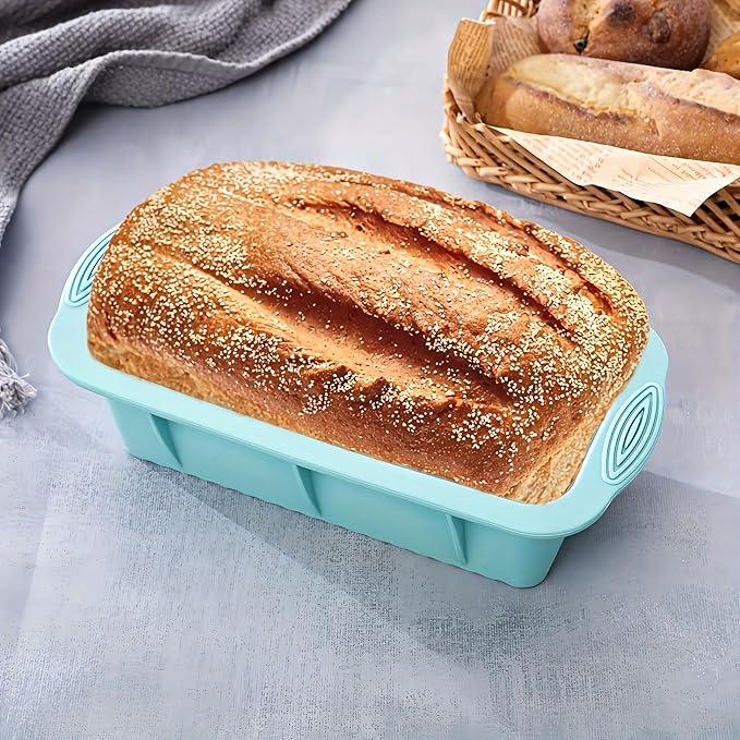 Silicone Baking Pans Set:30 in 1 Cake Baking Sheets,Cake Pans Sets for Baking Stable and Easy Demoulding,Donut Pan for Baking,Mini Bundt Cake Pans for Baking (Blue)
